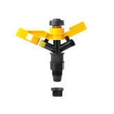 Aspersor Mini Agrícola com Rosca Externa de 1/2" e 3/4" - Tampão Preto - Agrojet - Unitário