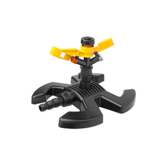 Aspersor Mini Agrícola na Base Esqui com Conector para Mangueiras - Emissor Traseiro Cinza - Agrojet - Unitário