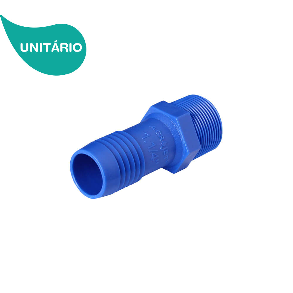 Adaptador com Rosca Externa de 1.1/4" Agrojet Unitário