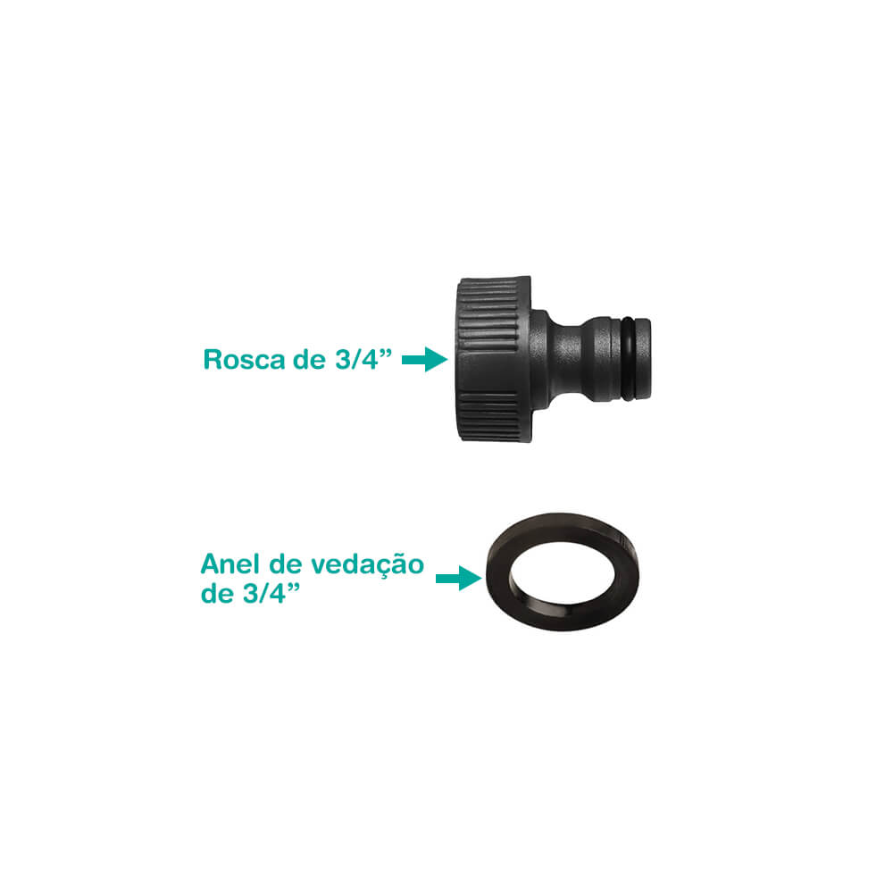 Engate Rápido para Microtubo Completo de 3/4"