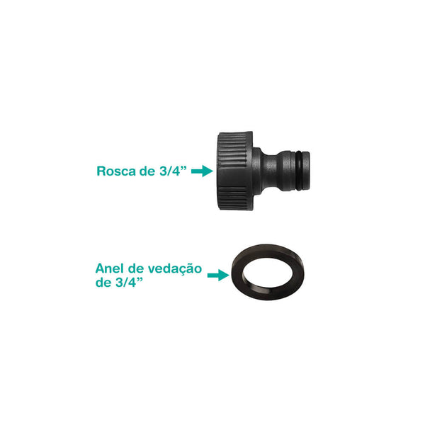 Engate Rápido para Microtubo Completo de 3/4"