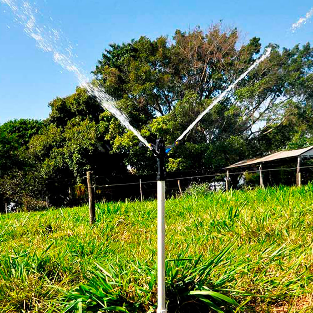 Aspersor Agrícola 4,0 mm com Regulagem - Preto - Agrojet - Unitário