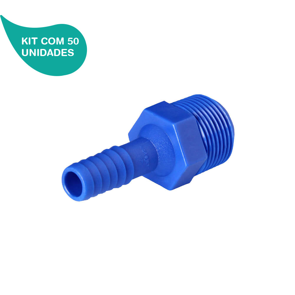 Kit Adaptador de Redução com Rosca de 1 X 1/2 Agrojet 50 Un