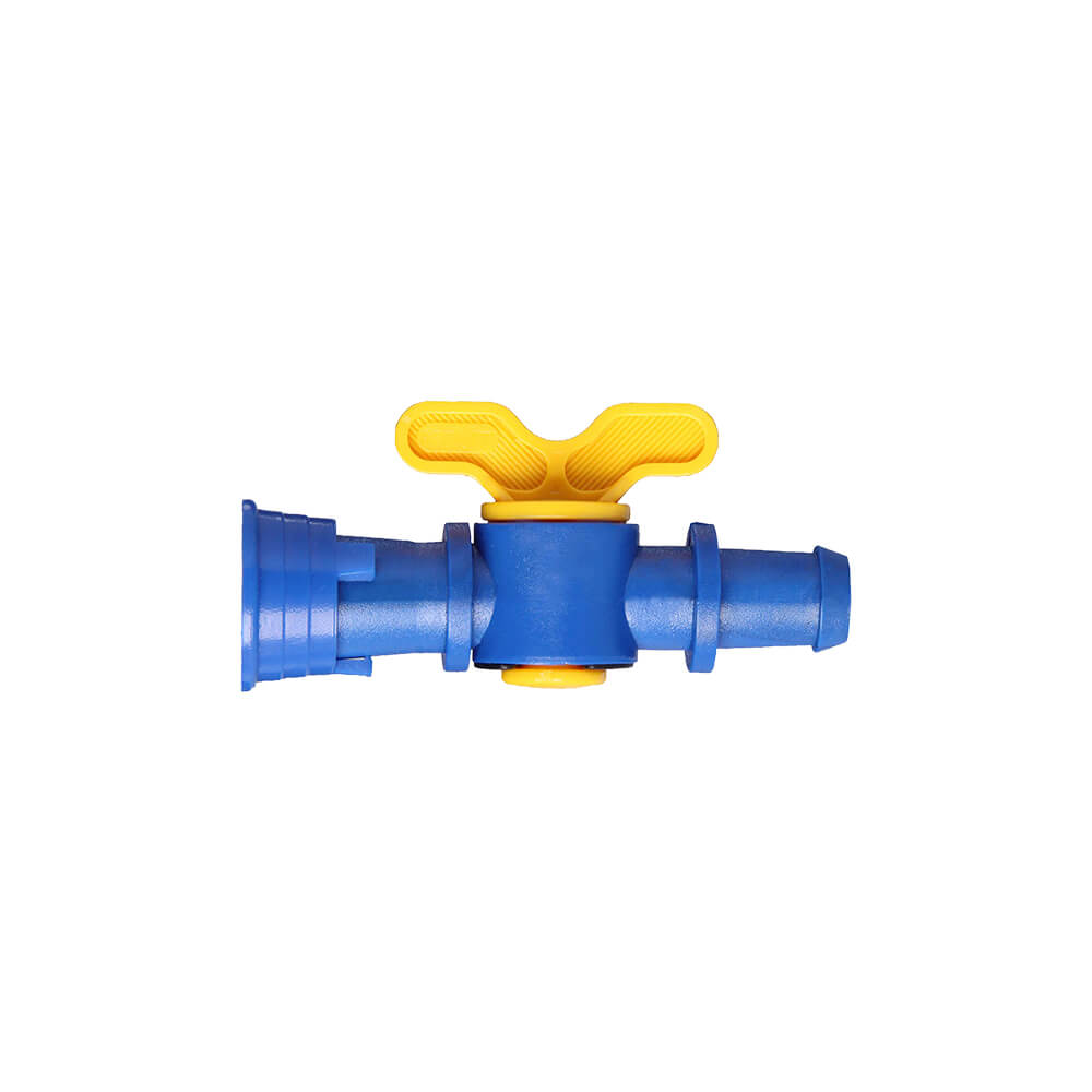 Registro de Inicial 16 mm com Anilha para Tubo PELBD - Agrojet - 5 Unidades
