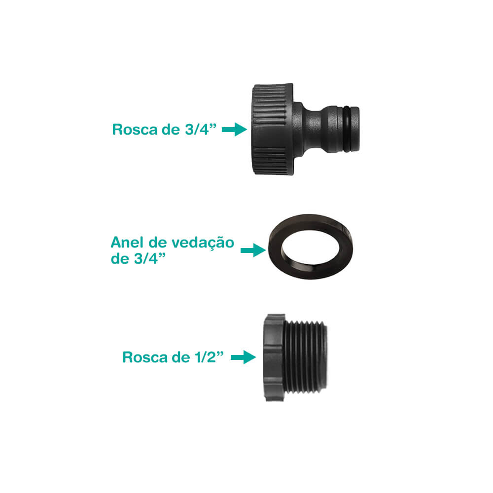 Engate Rápido para Microtubo Completo de 1/2"