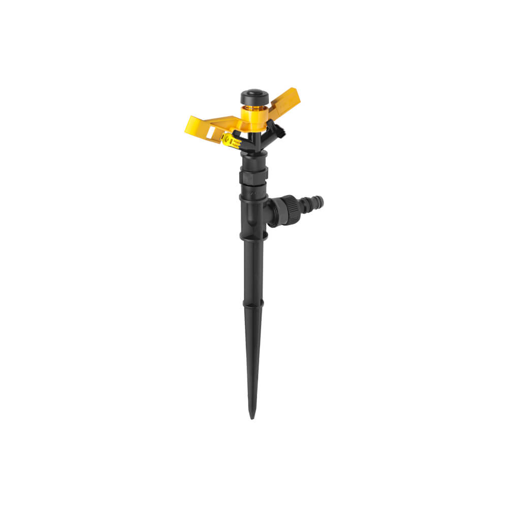 Aspersor Mini Agrícola na Haste com Conector para Mangueiras - Tampão Preto - Agrojet - Unitário