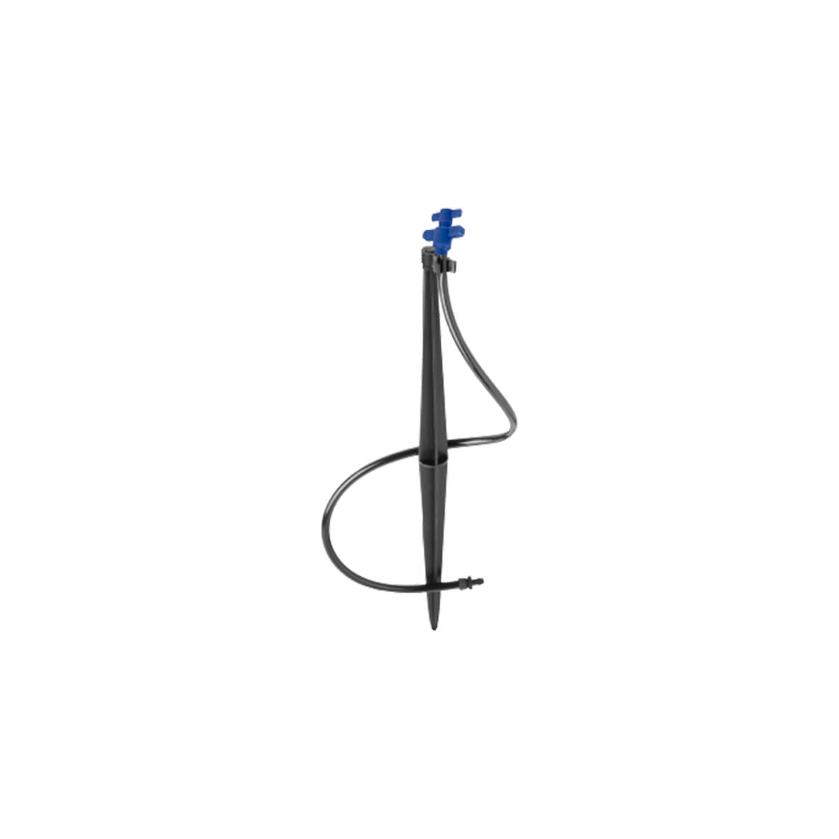 Gotejador GA 2 + Haste + Anilhas + Conector AD 1 + Microtubo de PVC - Agrojet - Unitário