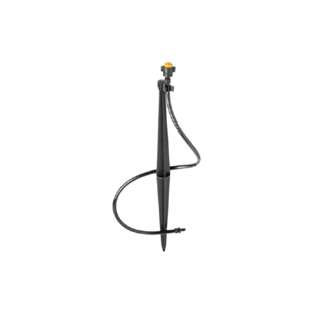 Gotejador GA 4 + Haste + Anilhas + Conector AD1 + Microtubo de PVC - Agrojet - Unitário