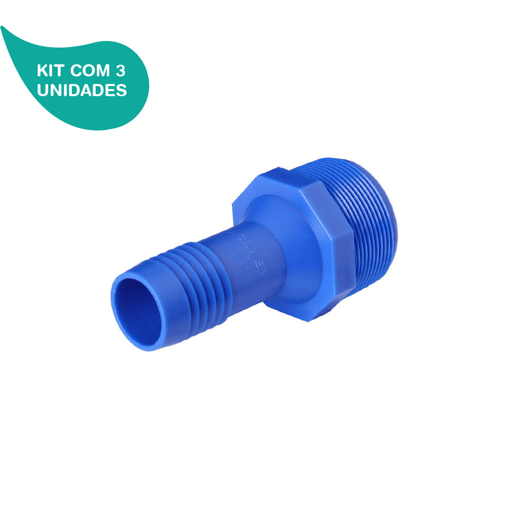 Kit Adaptador de Redução com Rosca de 2 X 1.1/4 Agrojet 3 Un Imagem principal do produto